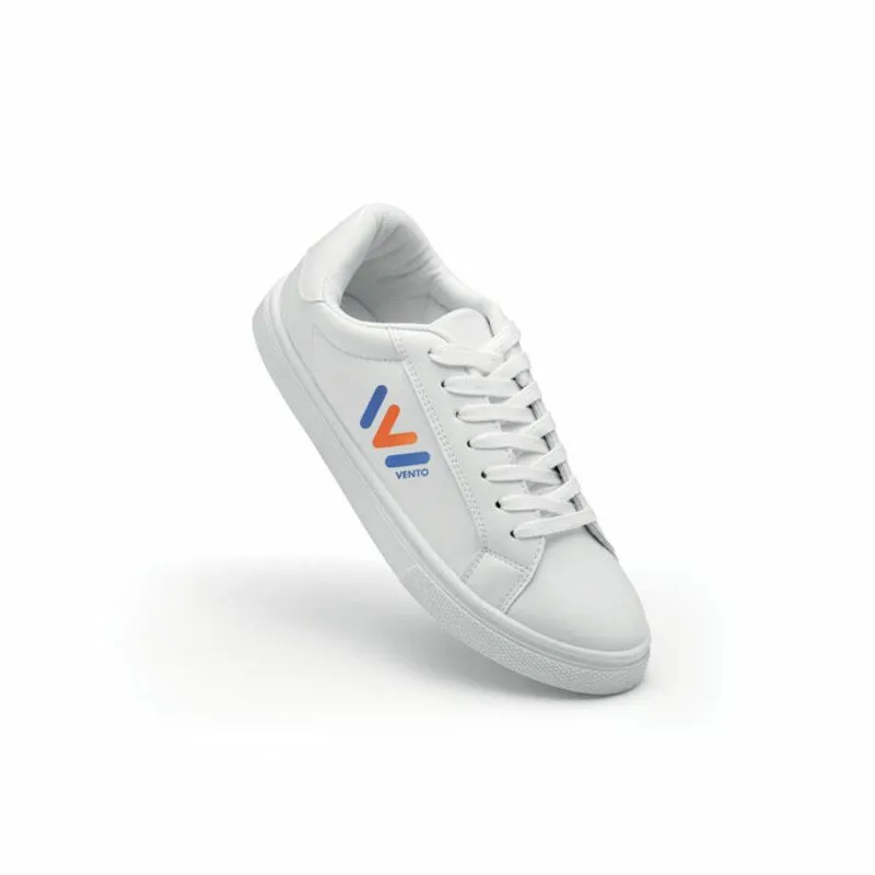 Zapatillas personalizadas ligeras de PU blancos 37