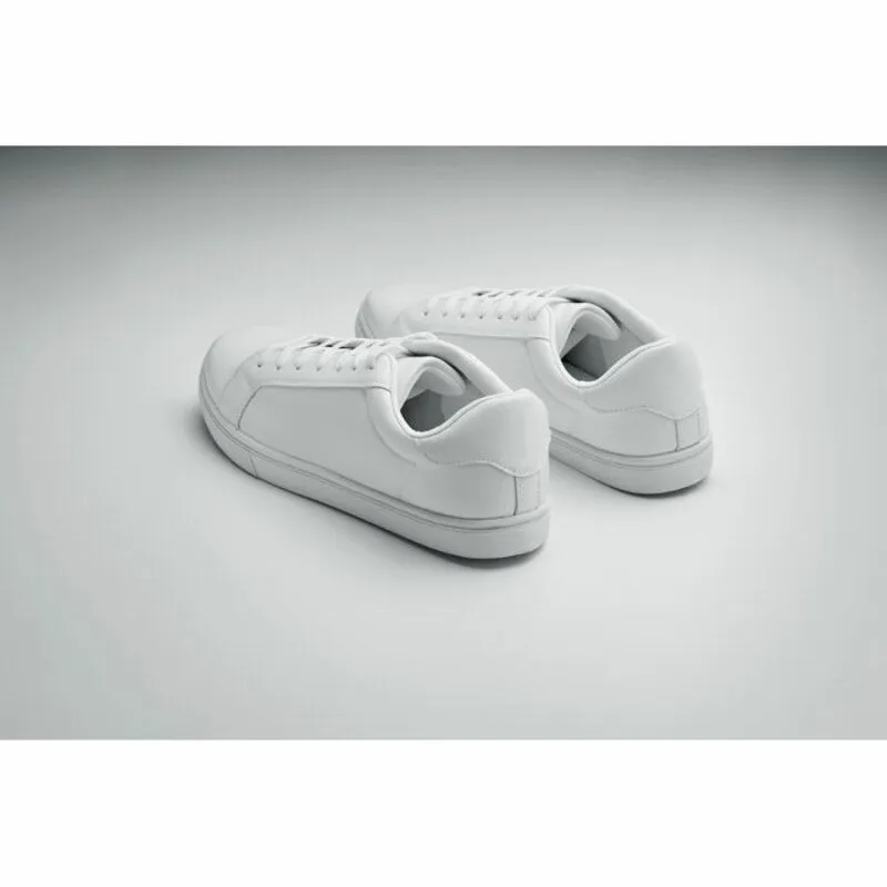 Zapatillas personalizadas ligeras de PU blancos 37