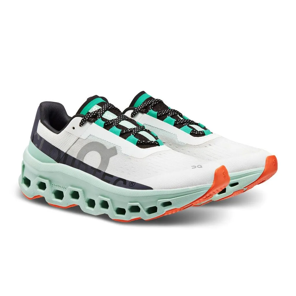 Zapatillas Running Mujer On Cloud Monster Blanca