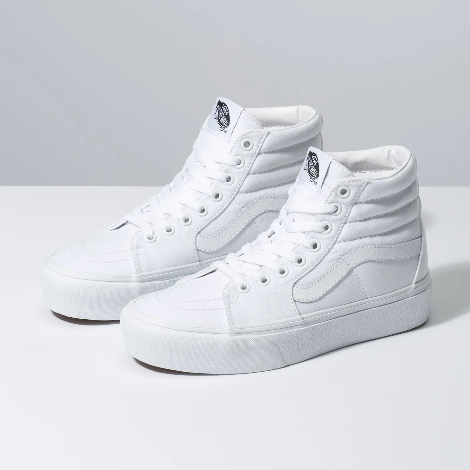 Zapatillas SK8-Hi Platform 2.0 True White/True White