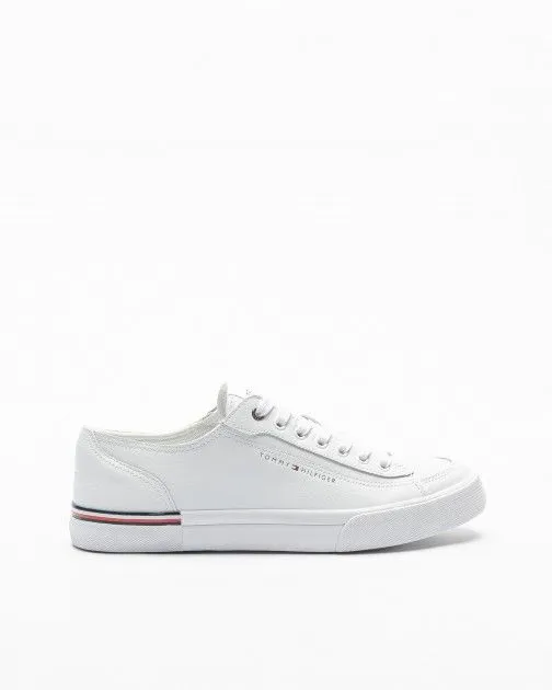 Zapatillas Tommy Hilfiger Corporate Vulc Leather Blanco