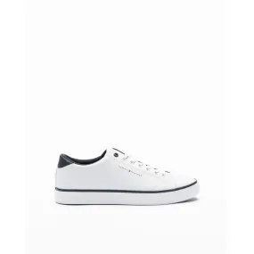 Zapatillas Tommy Hilfiger TH HI Vulc Core Low Leather Ess Blanco