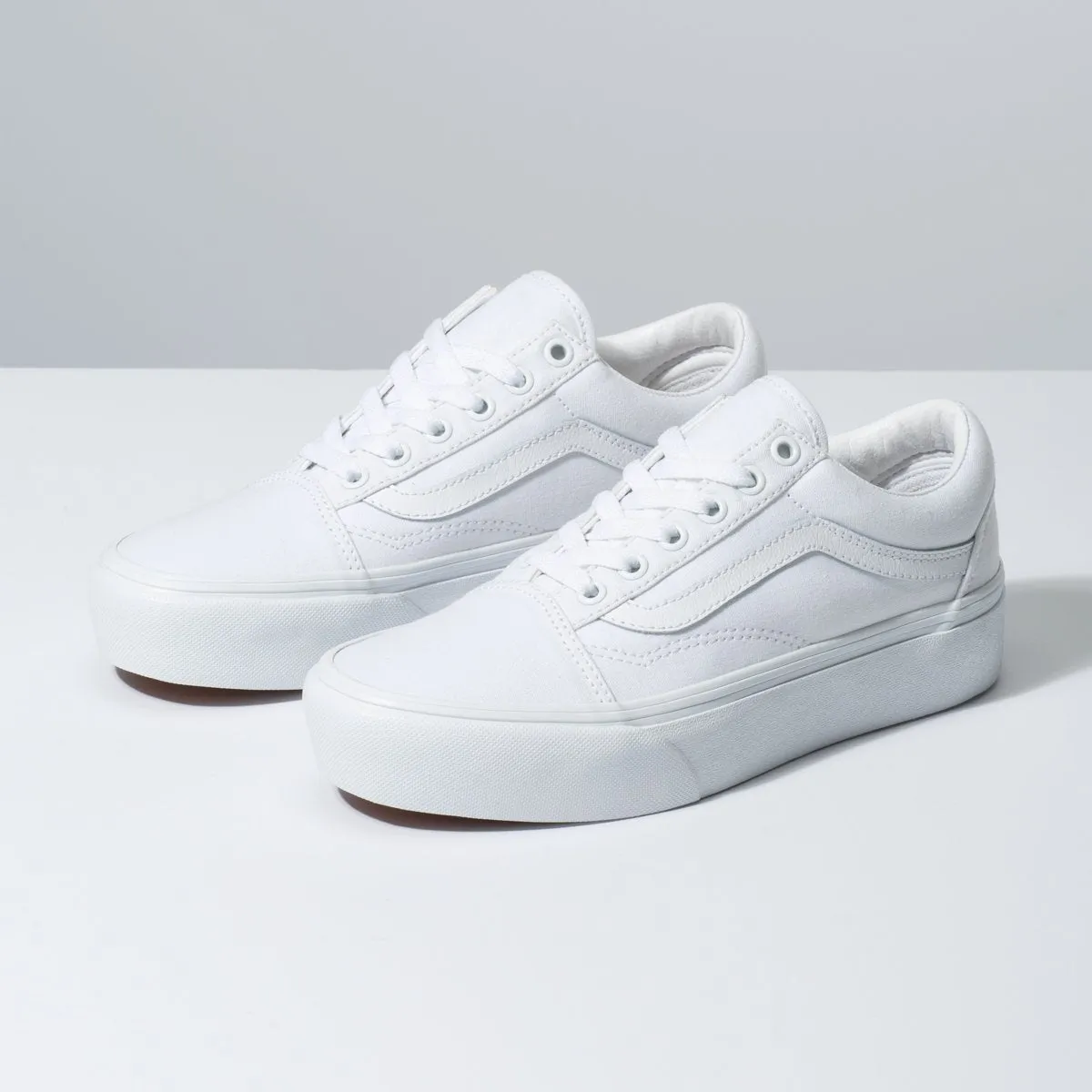 Zapatillas Vans Old Skool Platform - True White