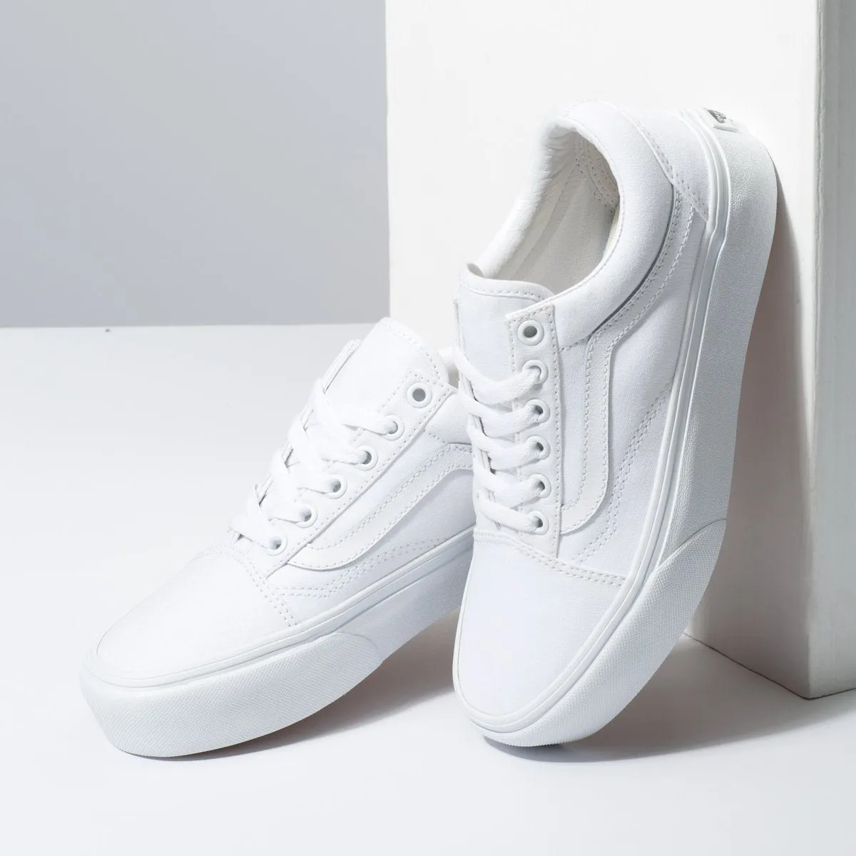 Zapatillas Vans Old Skool Platform - True White