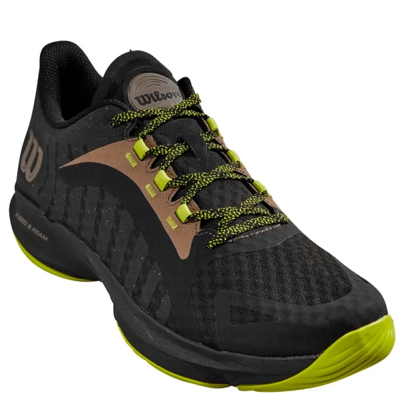 zapatillas Wilson Hurakn Pro black lime 2024