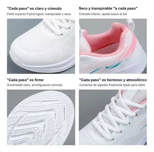 Zapatos Casuales De Suela Suave Y Transpirable Para Mujer