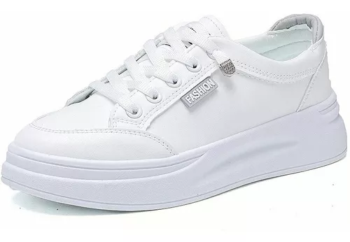 Zapatos Casuales De Tenis Con Plataforma Para Mujer