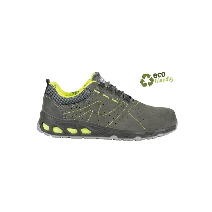 Zapatos de segurdiad Cofra Unit S1P SRC Green fit